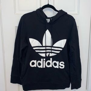 Adidas Trefoil black hoodie